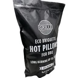 Древесно-угольный экобрикет Grilli Hot Pillows 3 кг (777777)