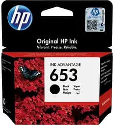 Картридж із друкуючою головкою струменевий No.653 DJ IA 2876/6075/6475 black HP teh0015111