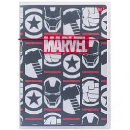 Зошит Yes Marvel Avengers А4 у пластиковій папці 48 аркушів у клітинку (764427)