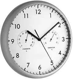 Годинник настінний з термогігрометром TFA 981072