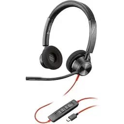 Наушники Plantronics гарнитура профессиональная специализированная Blackwire С3320 USB-С подключение (213935-01)