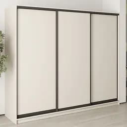 Шкаф-купе трехдверный MebelStar Уни BG 3ДСП 250x45x210 см Кашемир (MBS-7921)
