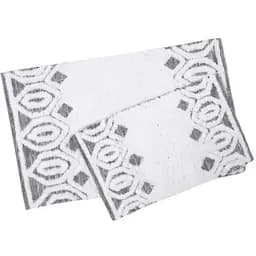 Набір килимків Irya Sherry gri 90х60 см та 60х40 см сірий (svt-2000022296588)