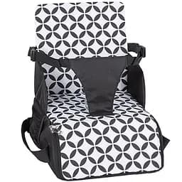 Портативний стілець для годування FreeOn Fold and Go Black/White (48709)