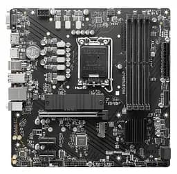 Материнська плата MSI Pro B760M-P (PRO B760M-P) (Socket 1700, Intel B760, Micro-ATX) Б/в