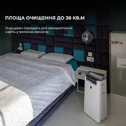 Очищувач повітря з функцією зволоження Sharp KC-G50EUW - мініатюра 12