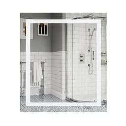 Зеркало Lidz Kubis 700x800 с LED-подсветкой Touch, с антизапотеванием, с диммером яркости Reverse LD78LF9048070