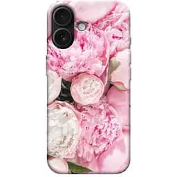 Чохол Demsky Pink peonies для Apple iPhone 17 (6.3)