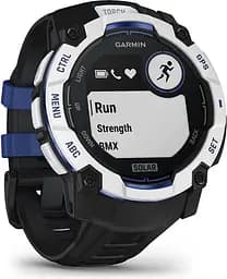 Смарт-годинник Garmin Instinct 3 50mm Solar Whitestone with Black Band (010-02935-03) - мініатюра 3