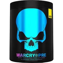 Передтренік Genius Nutrition Warcry (New Formula) Artic Raspberry Flavour 400 г