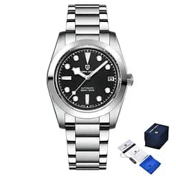 Наручний годинник чоловічий PD-1716 Silver-Black Pagani Design acs0031114