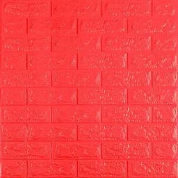 3D панель Sticker Wall самоклеюча 700x770x7мм цегла Червона 008-7 SW-00000054
