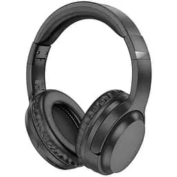 Наушники Borofone BO25 Rhyme, BT5.3, AUX, 30h, black