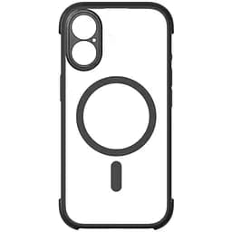 Чохол iPhone 17 Momax CaseForm Air Magnetic Case with MagSafe - Прозорий, Obsidian Black (MAAP25SD)