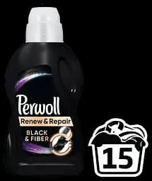 Засіб для прання Perwoll для чорних речей, 0.9 л (742951) - мініатюра 2