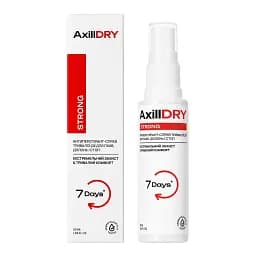 Антиперспірант-спрей тривалої дії для пахв, долонь і стоп AxillDRY Strong до 7 днів, 50 мл - мініатюра 2