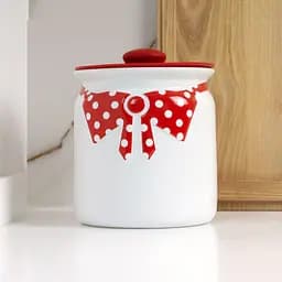 Ємність МВМ My Home 695 г біла з червоним (KP-42 WHITE/RED) - мініатюра 3