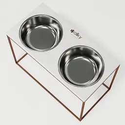 Hollky Base XXL40 — миски на підставці для дуже великих собак (2 × 2,8 л) - мініатюра 7