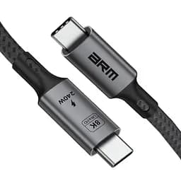 Кабель ArmorStandart USB 4.0 USB-C - USB-C 240W 8K 60hz 40Gbps 1m Black (ARM81921) - мініатюра 5