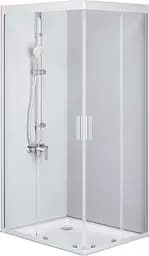 Душевая кабина Am.Pm Gem Twin Slide 120x80 см прозрачное стекло хром W90UG-404 -120280-MT, Универсальная, прозрачная, хром