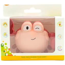 Іграшка для ванни Baby Team Краб (9040_рожевий) - мініатюра 3