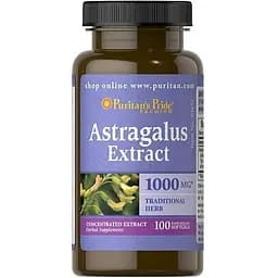Натуральна добавка Puritan's Pride Astragalus 1000 mg 100 капсул