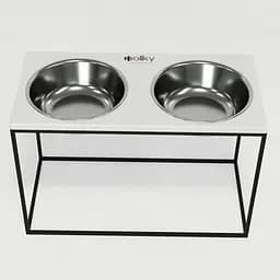 Hollky Base XXL40 — миски на підставці для дуже великих собак (2 × 2,8 л) - мініатюра 3
