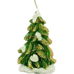 Декоративная новогодняя свеча Devilon Елка 10.7 см (790470)