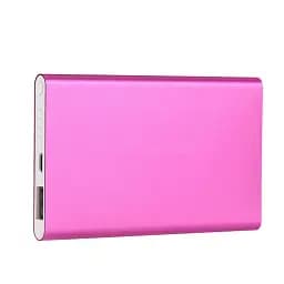 УМБ Power Bank Pingan 9800 mAh 114 повербанк зовнішній акумулятор Pink (16135) - мініатюра 3