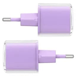 МЗП Acefast A53 Sparkling series PD30W GaN (1USB-C) Alfalfa purple - мініатюра 4