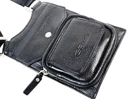 Чоловіча шкіряна сумка Giorgio Ferretti 18х14х2 см sum0020852 - мініатюра 2