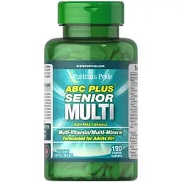 Вітаміни та мінерали Puritan's Pride ABC Plus Senior Multi, 120 каплет