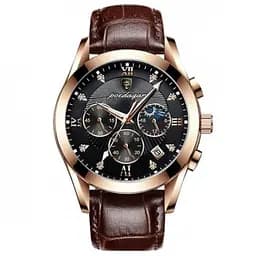 Годинник чоловічий наручний Poedagar Magnat Gold