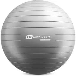 Фитбол Hop-Sport 85см серебристый + насос 2020