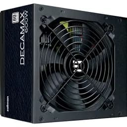 Блок живлення 600 Вт, Zalman Decamax, Black, 80 Plus, Active PFC, 12 см HDB, 3xMolex / 6xSATA / 2x6+2-pin / 1x4+4-pin / 1x20+4-pin, захист OPP/OVP/UVP/SCP, ATX V2.31 (ZM600-LX3) - мініатюра 2