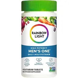 Вітаміни та мінерали Rainbow Light Men's One High Potency, 30 вегатаблеток для чоловіків