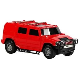 Джип на радіокеруванні 5002-2-01, акумулятор 3.7V, світло, задній привід, червоний