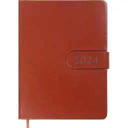 Щоденник датований Buromax Solar 2024 A5 коричневий (BM.2125-25)