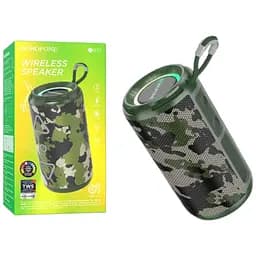 Портативна колонка BOROFONE BR37 Green Camouflage