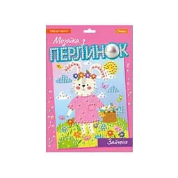 Дитячий набір для творчості "Мозаїка з перлин зайченя" Апельсин НТ-38-02