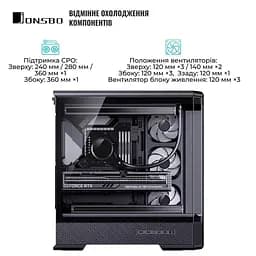 Корпус JONSBO D400 Black - мініатюра 10