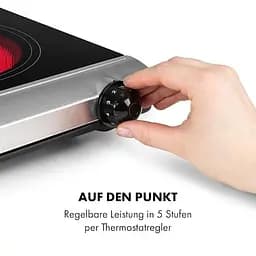 Варильна поверхня електрична Klarstein Cookbuddy (10035704) Сірий - мініатюра 4