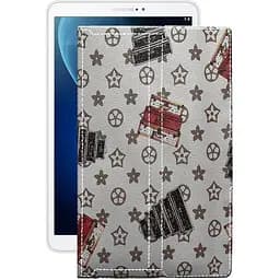 Чохол StatusCASE з екошкіри для планшету Samsung Galaxy Tab A 10.1 (T585) Луі-Вітон-білий