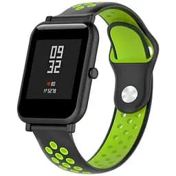 Спортивный ремешок Primo Perfor Sport для часов Xiaomi Huami Amazfit Bip/Amazfit GTS Black Green