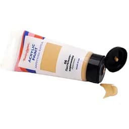 Акрилова фарба Brushme глянцева Пастельно-коричнева TBA6006 60 мл