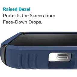 Оригінальний протиударний чохол Speck Presidio2 Grip Magsafe для iPhone 14 Pro (6.1") Blue (150146-9974) - мініатюра 9