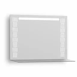 Дзеркало RJ прямокутне з підсвічуванням та полицею 60x80 см RJMI000-2580
