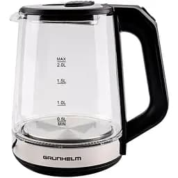 Электрочайник дисковый стеклянный Grunhelm EKG-2313 2л 1800 Вт