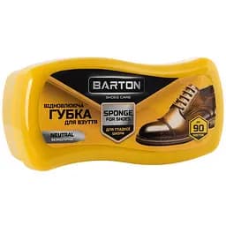 Відновлююча губка-хвиля Barton для взуття із гладкої шкіри безбарвна (BR20496)