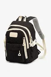 Рюкзак підлітковий для дівчинки 8012-1 Чорний